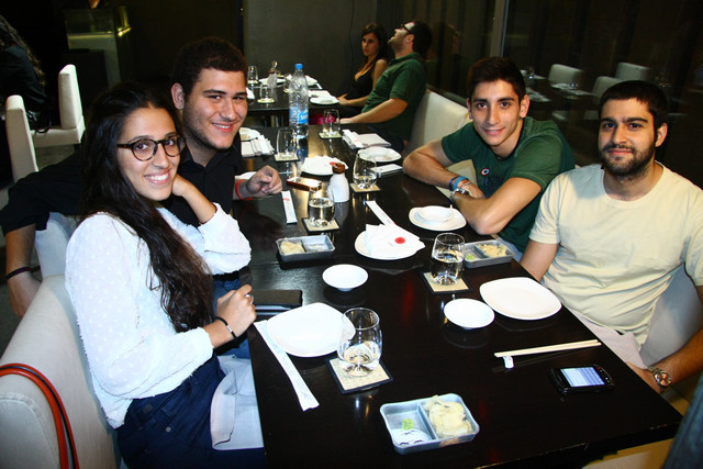 Media gathering at Maki